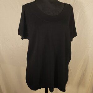 Talbots Black XL Top